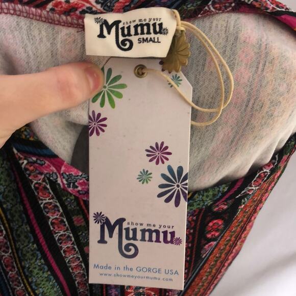 NWT show me your mumu John bell sweater tunic - Picture 5 of 7